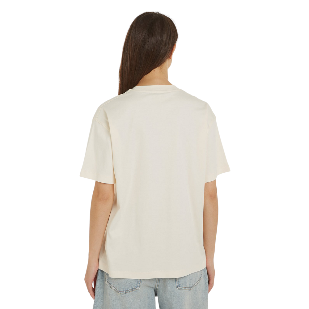 TOMMY HILFIGER</br>Γυναικείο T-shirt Εκρού WW0WW41216-AEF Tommy Hilfiger