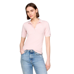 Γυναικείο T-shirt Polo Ροζ WW0WW41288-TJQ Tommy Hilfiger