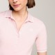 TOMMY HILFIGER</br>Γυναικείο T-shirt Polo Ροζ WW0WW41288-TJQ Tommy Hilfiger