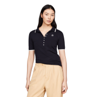 Tommy Hilfiger WW0WW41288-DW5 Γυναικείο T-shirt Polo Μπλε