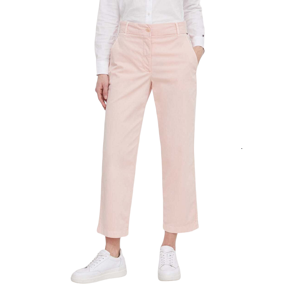 TOMMY HILFIGER</br>Γυναικείο Παντελόνι Ροζ WW0WW41352-TJQ Tommy Hilfiger TOMMY HILFIGER</br>Γυναικείο Παντελόνι Ροζ WW0WW41352-TJQ Tommy Hilfiger