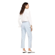 TOMMY HILFIGER</br>Γυναικείο Παντελόνι Γαλάζιο Ριγέ WW0WW41358-03Q Tommy Hilfiger