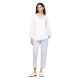 TOMMY HILFIGER</br>Γυναικείο Παντελόνι Γαλάζιο Ριγέ WW0WW41358-03Q Tommy Hilfiger