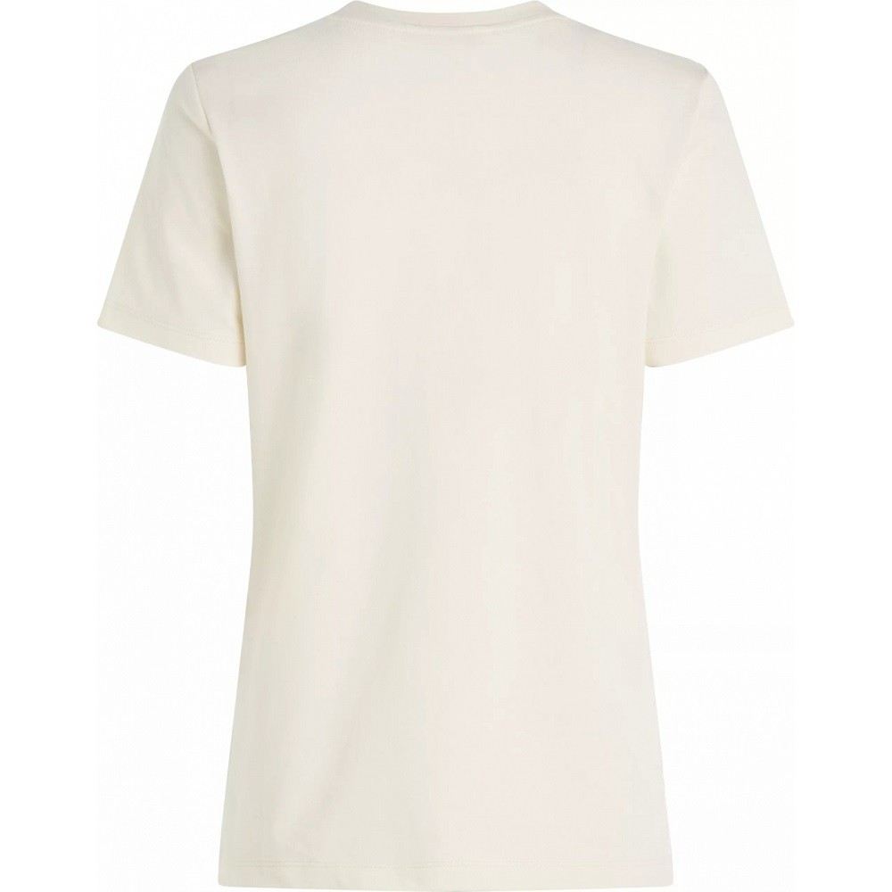 TOMMY HILFIGER</br>Γυναικείο T-shirt Εκρού WW0WW41903-AEF Tommy Hilfiger TOMMY HILFIGER</br>Γυναικείο T-shirt Εκρού WW0WW41903-AEF Tommy Hilfiger