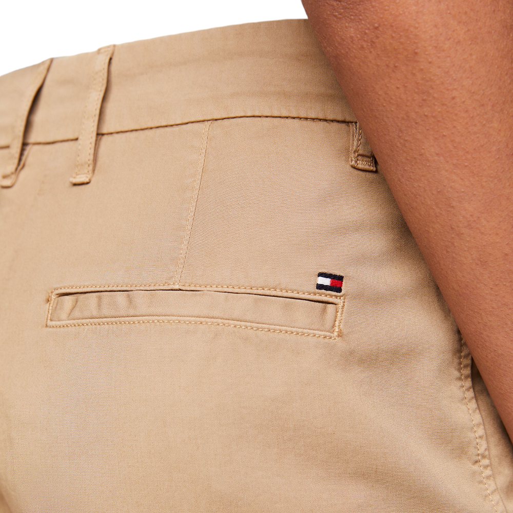 TOMMY HILFIGER</br>Γυναικεία Βερμούδα Μπεζ WW0WW42457-AEG Tommy Hilfiger TOMMY HILFIGER</br>Γυναικεία Βερμούδα Μπεζ WW0WW42457-AEG Tommy Hilfiger