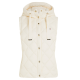 TOMMY HILFIGER</br>Γυναικείο Αμάνικο Μπουφάν Εκρού WW0WW42463-AEF Tommy Hilfiger