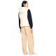 TOMMY HILFIGER</br>Γυναικείο Αμάνικο Μπουφάν Εκρού WW0WW42463-AEF Tommy Hilfiger