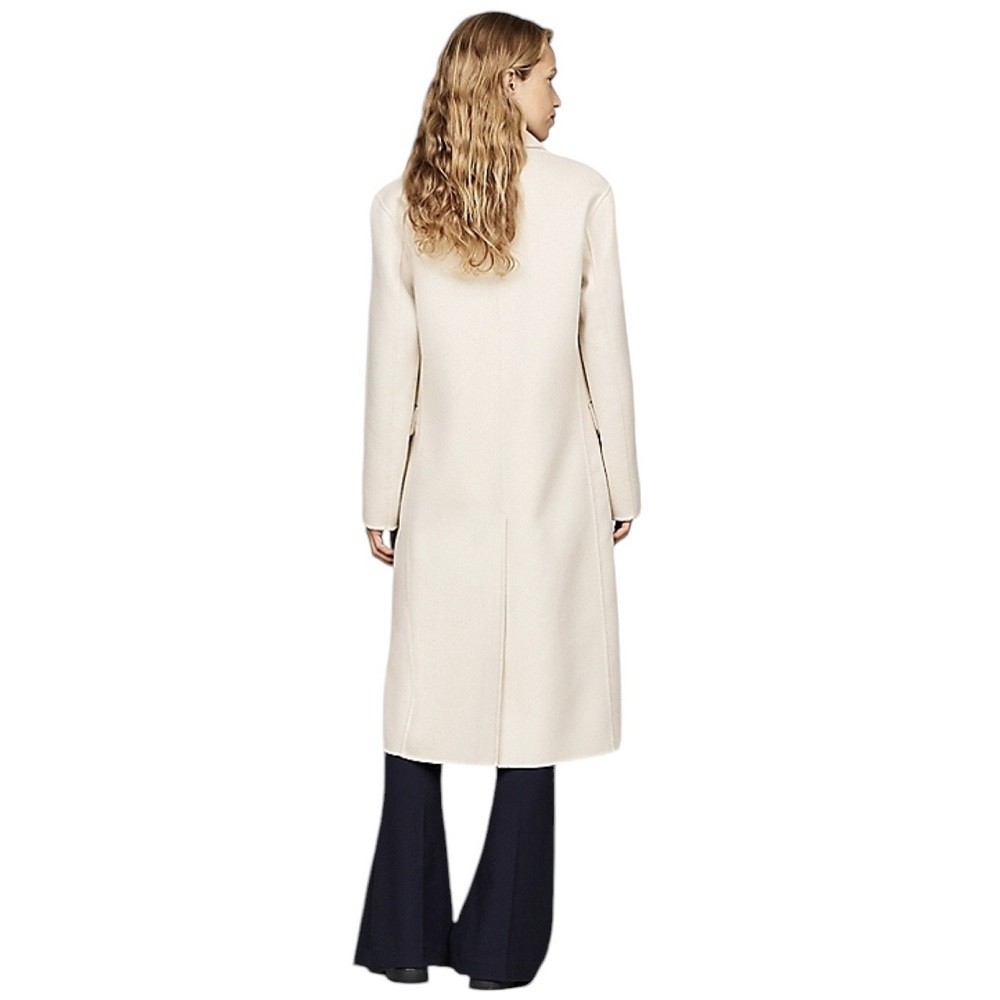 TOMMY HILFIGER</br>Γυναικείο Παλτό Εκρού WW0WW42621-ACI Tommy Hilfiger TOMMY HILFIGER</br>Γυναικείο Παλτό Εκρού WW0WW42621-ACI Tommy Hilfiger