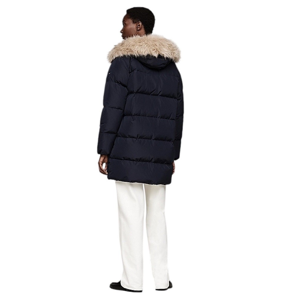 TOMMY HILFIGER</br>Γυναικείο Μπουφάν Μπλε Αδιάβροχο WW0WW42743-DW5 Tommy Hilfiger TOMMY HILFIGER</br>Γυναικείο Μπουφάν Μπλε Αδιάβροχο WW0WW42743-DW5 Tommy Hilfiger