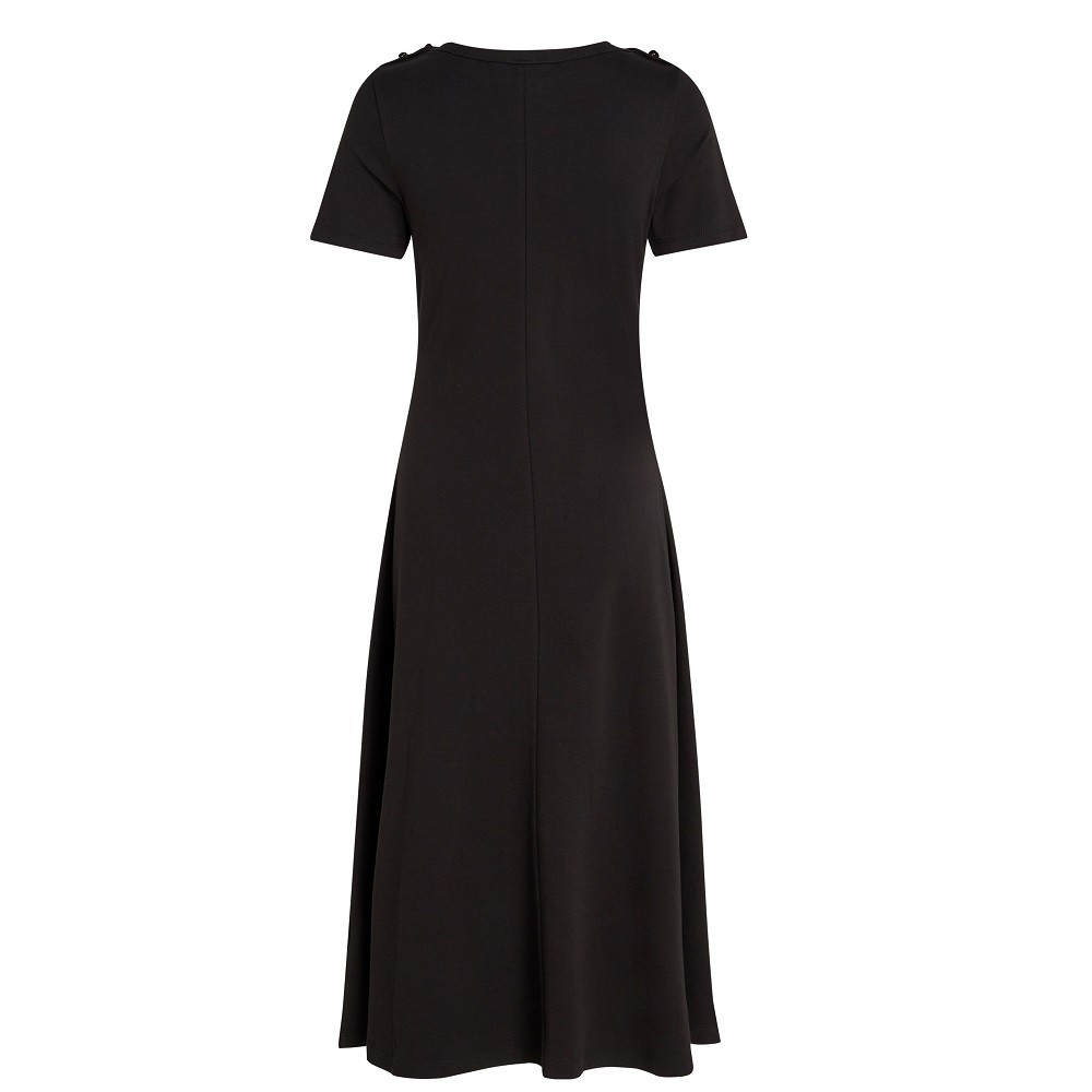 TOMMY HILFIGER</br>Γυναικείο Φόρεμα Μαύρο WW0WW42917-BDS Tommy Hilfiger TOMMY HILFIGER</br>Γυναικείο Φόρεμα Μαύρο WW0WW42917-BDS Tommy Hilfiger