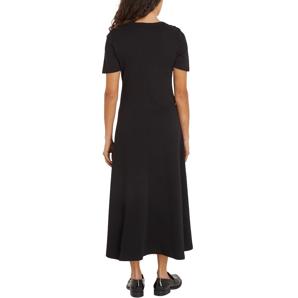 TOMMY HILFIGER</br>Γυναικείο Φόρεμα Μαύρο WW0WW42917-BDS Tommy Hilfiger TOMMY HILFIGER</br>Γυναικείο Φόρεμα Μαύρο WW0WW42917-BDS Tommy Hilfiger