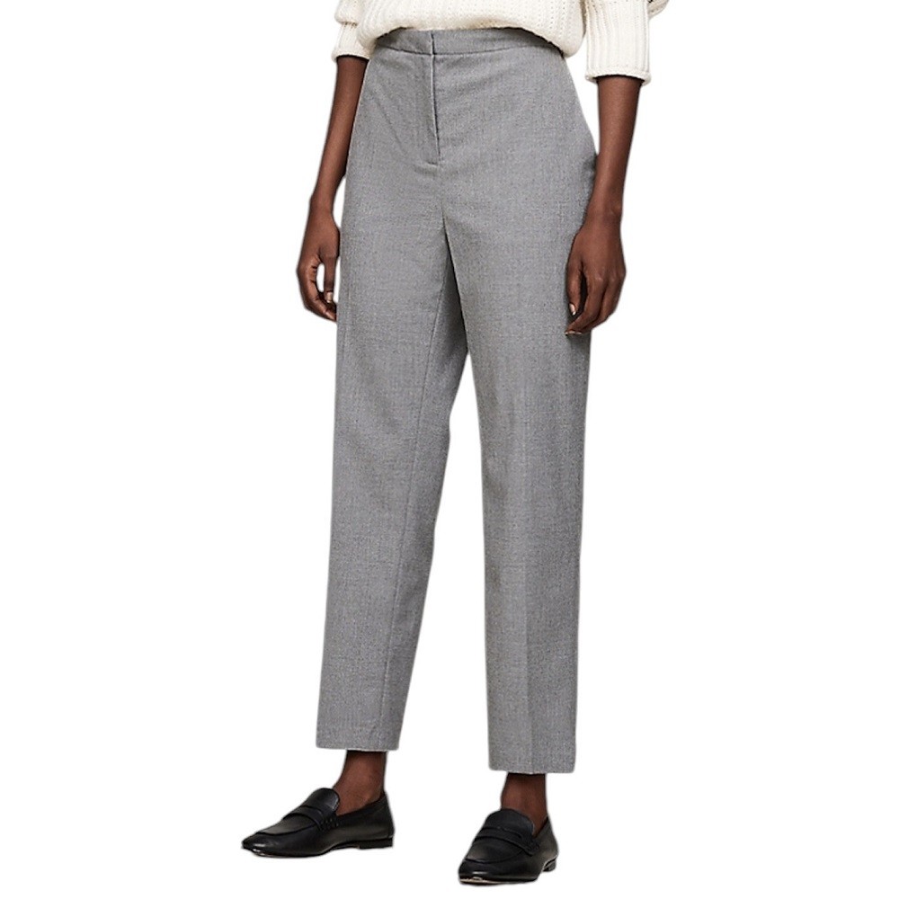 TOMMY HILFIGER</br>Γυναικείο Παντελόνι Γκρι WW0WW42951-0IO Tommy Hilfiger TOMMY HILFIGER</br>Γυναικείο Παντελόνι Γκρι WW0WW42951-0IO Tommy Hilfiger