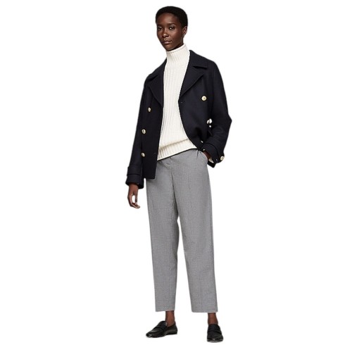 Γυναικείο Παντελόνι Γκρι WW0WW42951-0IO Tommy Hilfiger