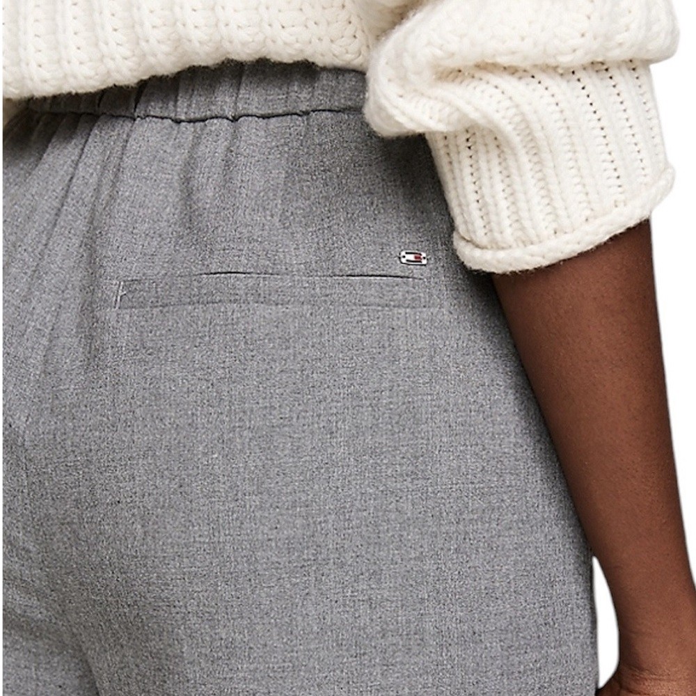 TOMMY HILFIGER</br>Γυναικείο Παντελόνι Γκρι WW0WW42951-0IO Tommy Hilfiger TOMMY HILFIGER</br>Γυναικείο Παντελόνι Γκρι WW0WW42951-0IO Tommy Hilfiger