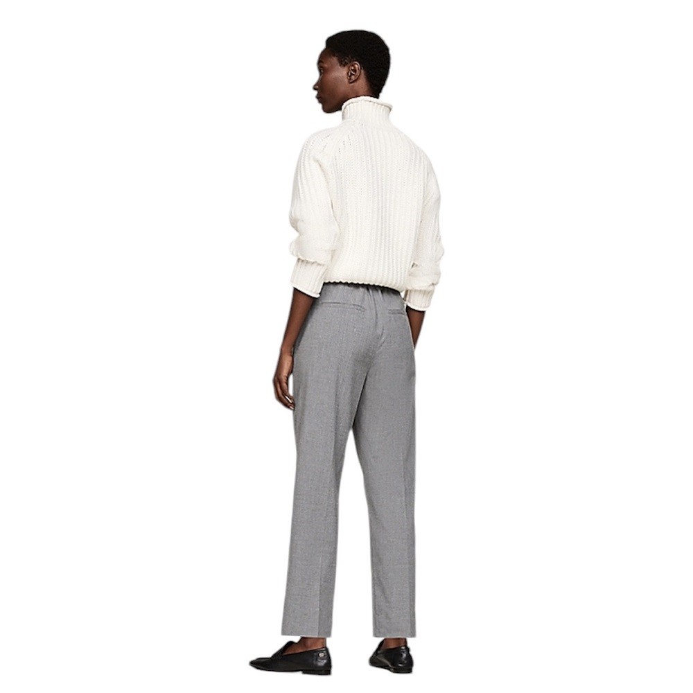 TOMMY HILFIGER</br>Γυναικείο Παντελόνι Γκρι WW0WW42951-0IO Tommy Hilfiger TOMMY HILFIGER</br>Γυναικείο Παντελόνι Γκρι WW0WW42951-0IO Tommy Hilfiger