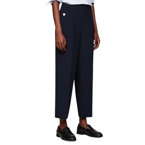 Γυναικείο Παντελόνι Μπλε WW0WW42957-DW5 Tommy Hilfiger