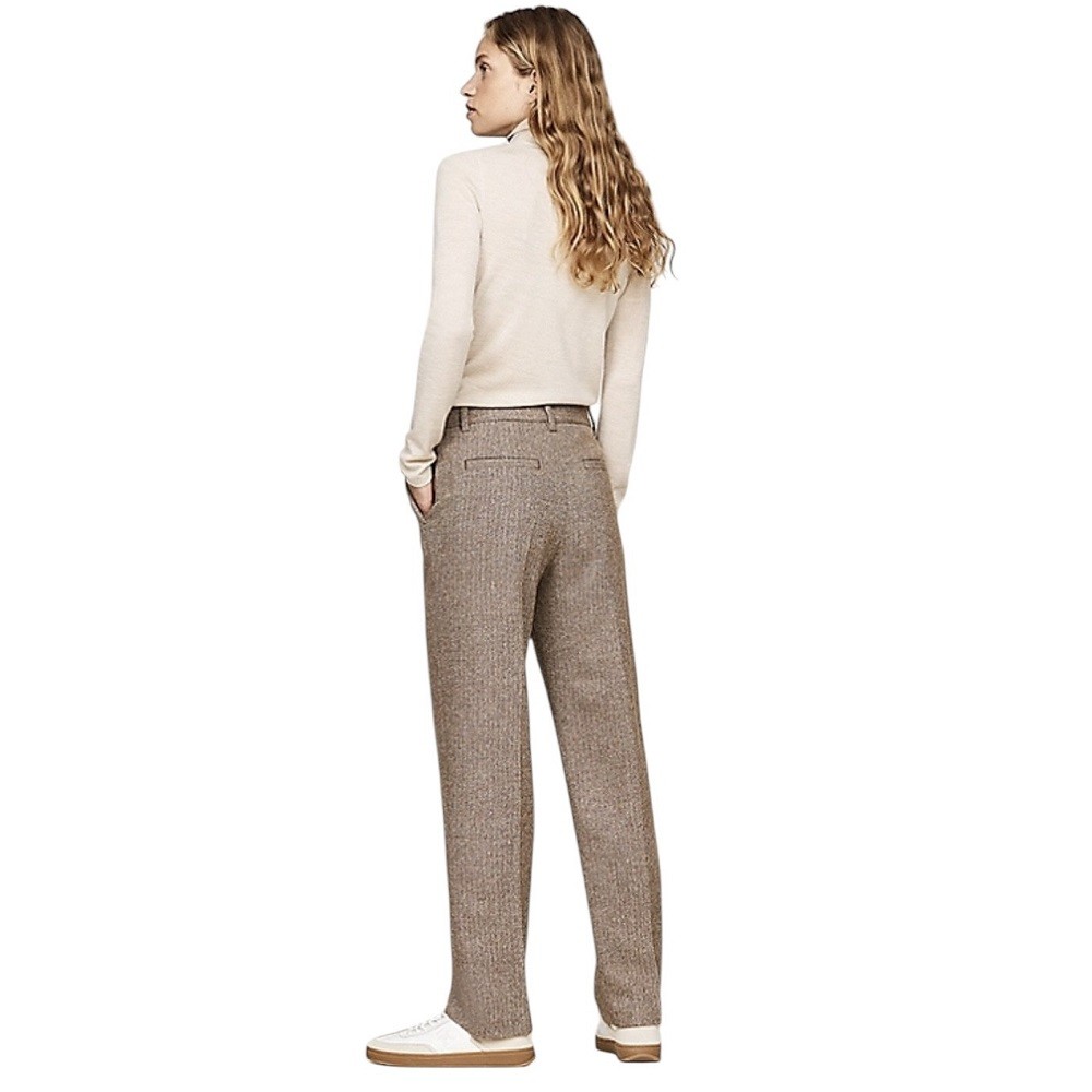 TOMMY HILFIGER</br>Γυναικείο Παντελόνι Καφέ WW0WW42959-0HI Tommy Hilfiger TOMMY HILFIGER</br>Γυναικείο Παντελόνι Καφέ WW0WW42959-0HI Tommy Hilfiger