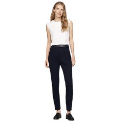 Γυναικείο Παντελόνι Μπλε WW0WW42972-DW5 Tommy Hilfiger