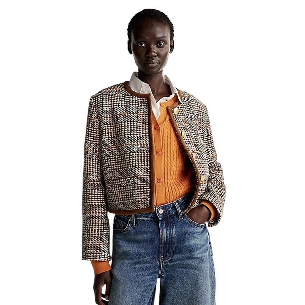 TOMMY HILFIGER</br>Γυναικείο Σακάκι Καφέ WW0WW42992-0M7 Tommy Hilfiger TOMMY HILFIGER</br>Γυναικείο Σακάκι Καφέ WW0WW42992-0M7 Tommy Hilfiger