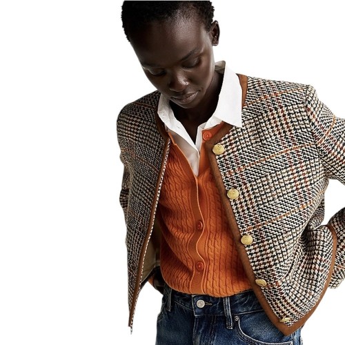 Γυναικείο Σακάκι Καφέ WW0WW42992-0M7 Tommy Hilfiger Γυναικείο Σακάκι Καφέ WW0WW42992-0M7 Tommy Hilfiger