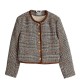TOMMY HILFIGER</br>Γυναικείο Σακάκι Καφέ WW0WW42992-0M7 Tommy Hilfiger TOMMY HILFIGER</br>Γυναικείο Σακάκι Καφέ WW0WW42992-0M7 Tommy Hilfiger