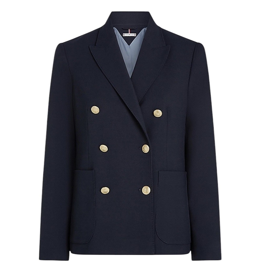 TOMMY HILFIGER</br>Γυναικείο Σακάκι Μπλε WW0WW42993-DW5 Tommy Hilfiger TOMMY HILFIGER</br>Γυναικείο Σακάκι Μπλε WW0WW42993-DW5 Tommy Hilfiger