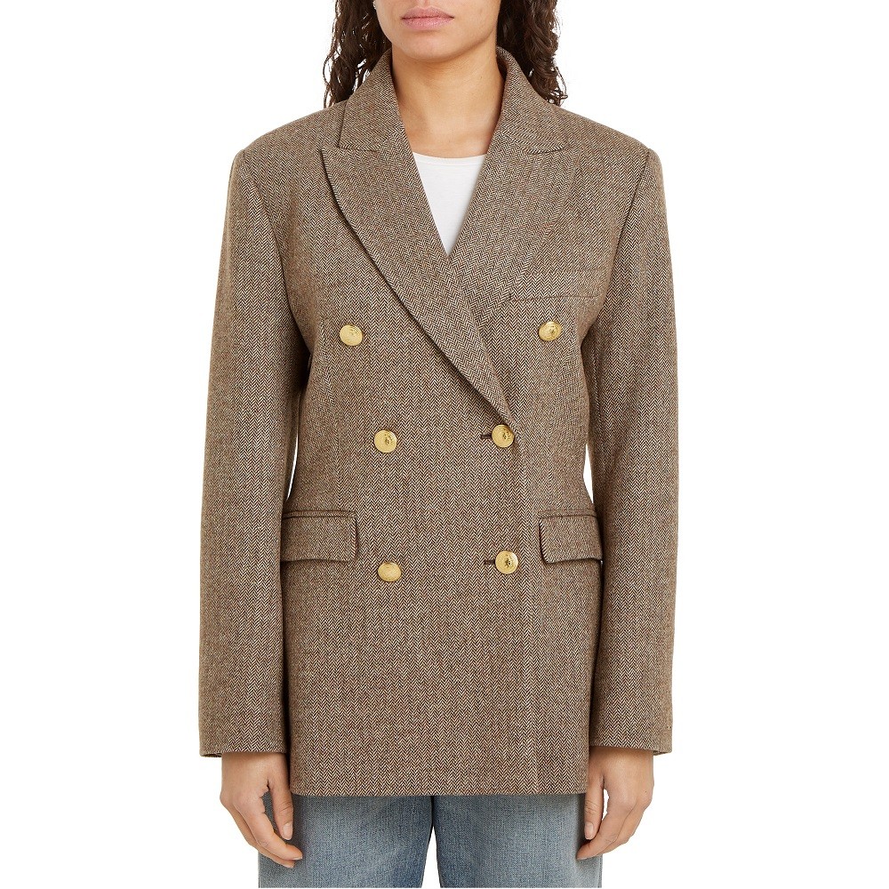 TOMMY HILFIGER</br>Γυναικείο Σακάκι Καφέ WW0WW42995-0HI Tommy Hilfiger