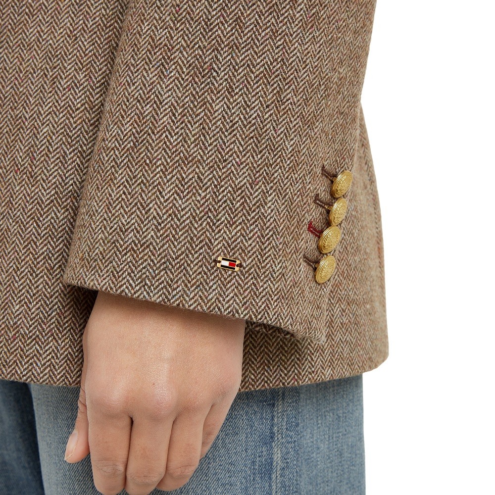 TOMMY HILFIGER</br>Γυναικείο Σακάκι Καφέ WW0WW42995-0HI Tommy Hilfiger