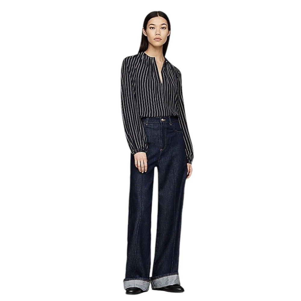 TOMMY HILFIGER</br>Γυναικεία Μπλούζα Μπλε WW0WW43059-0A4 Tommy Hilfiger TOMMY HILFIGER</br>Γυναικεία Μπλούζα Μπλε WW0WW43059-0A4 Tommy Hilfiger