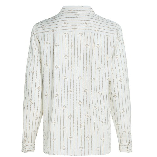 Γυναικείο Πουκάμισο Εκρού WW0WW43064-05A Tommy Hilfiger