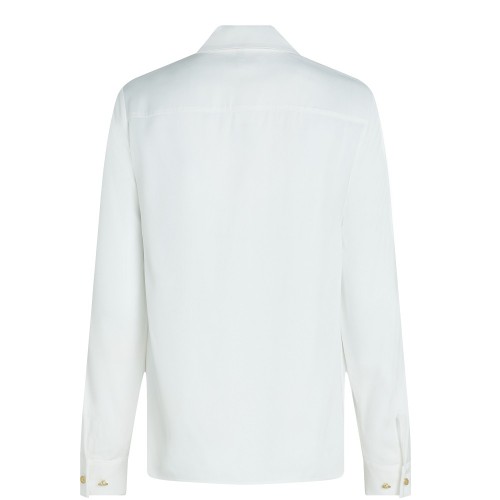 Γυναικείο Πουκάμισο Εκρού WW0WW43066-YBL Tommy Hilfiger