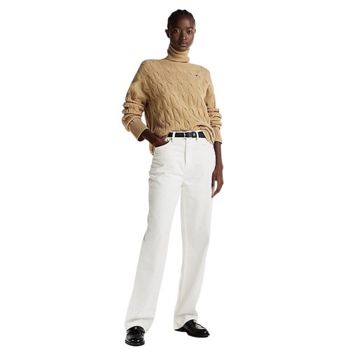 Γυναικείο Πουλόβερ Μπεζ WW0WW43102-RBL Tommy Hilfiger