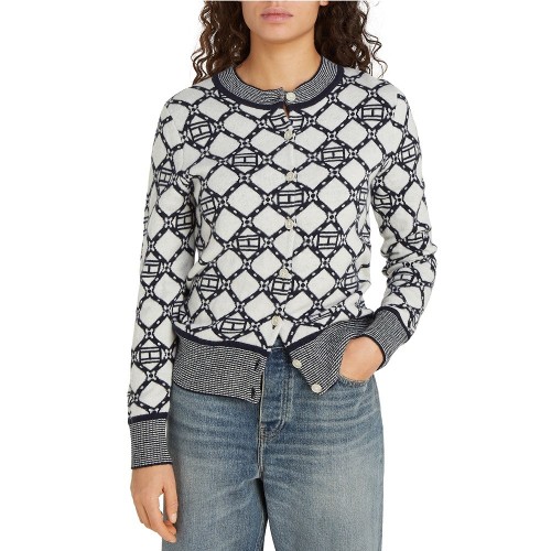 Γυναικεία Ζακέτα Εκρού WW0WW43147-01D Tommy Hilfiger