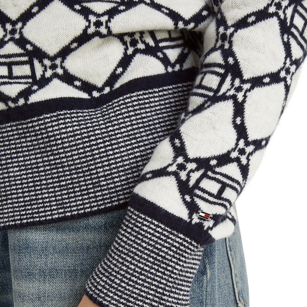 TOMMY HILFIGER</br>Γυναικεία Ζακέτα Εκρού WW0WW43147-01D Tommy Hilfiger TOMMY HILFIGER</br>Γυναικεία Ζακέτα Εκρού WW0WW43147-01D Tommy Hilfiger