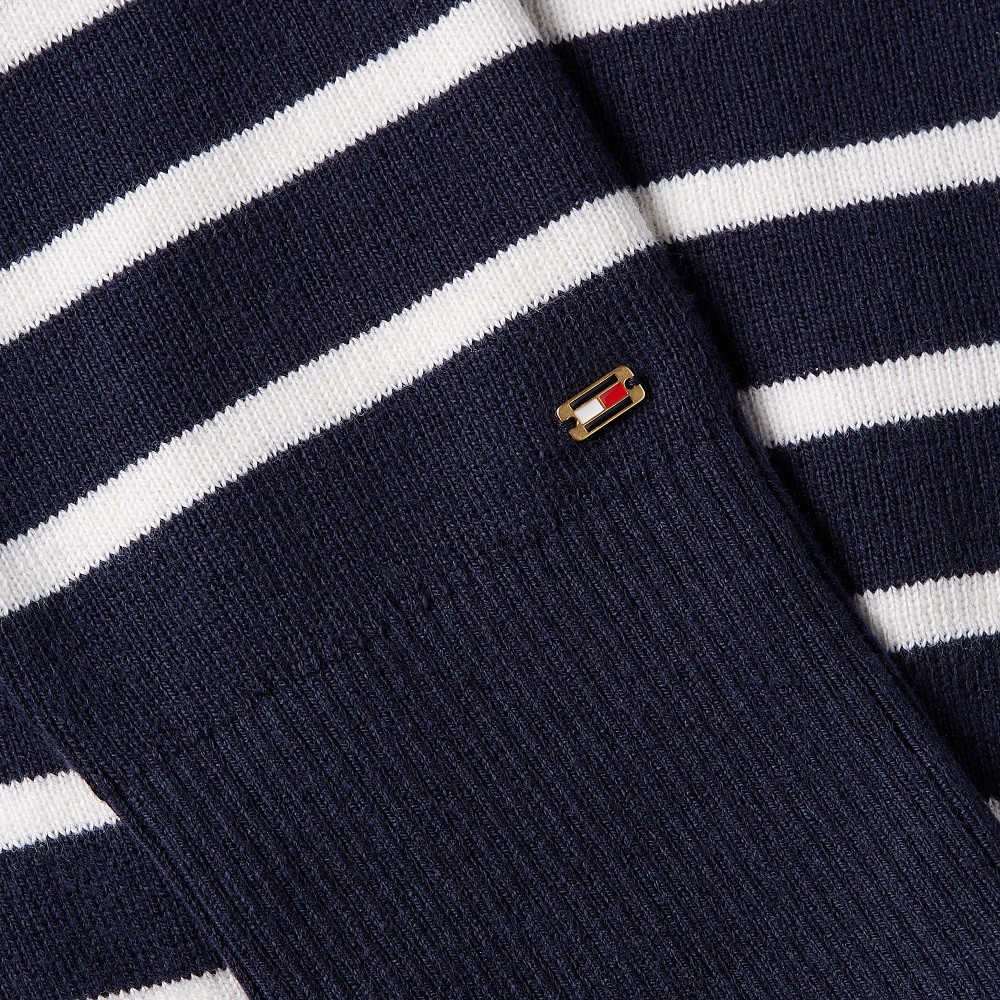 TOMMY HILFIGER</br>Γυναικεία Ζακέτα Μπλε/Λευκό WW0WW43148-DAA Tommy Hilfiger TOMMY HILFIGER</br>Γυναικεία Ζακέτα Μπλε/Λευκό WW0WW43148-DAA Tommy Hilfiger