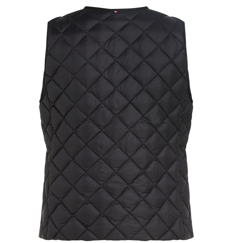 TOMMY HILFIGER</br>Γυναικείο Αμάνικο Μπουφάν Μαύρο WW0WW43214-BDS Tommy Hilfiger TOMMY HILFIGER</br>Γυναικείο Αμάνικο Μπουφάν Μαύρο WW0WW43214-BDS Tommy Hilfiger