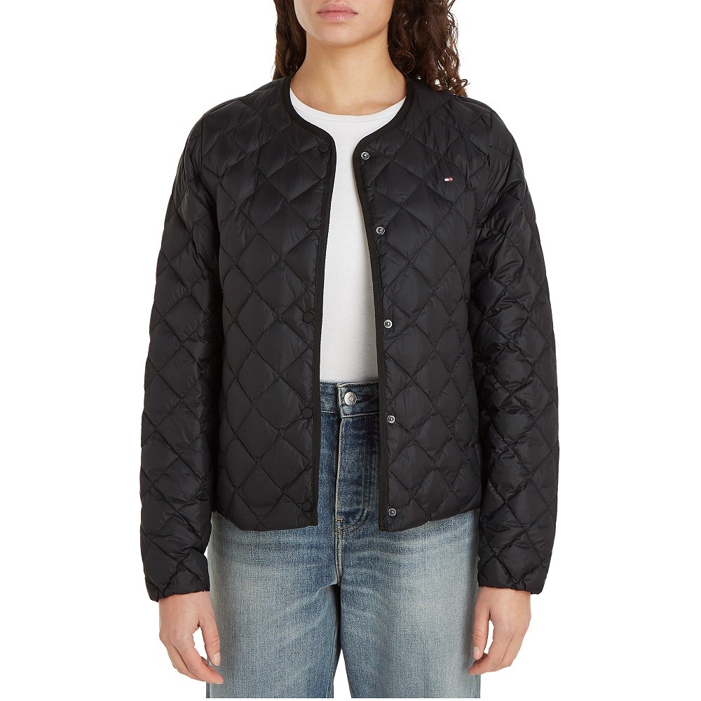TOMMY HILFIGER</br>Γυναικείο Μπουφάν Μαύρο WW0WW43215-BDS Tommy Hilfiger TOMMY HILFIGER</br>Γυναικείο Μπουφάν Μαύρο WW0WW43215-BDS Tommy Hilfiger