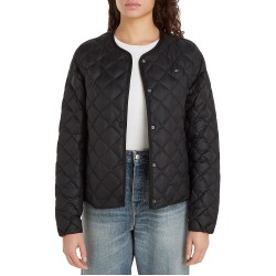 Γυναικείο Μπουφάν Μαύρο WW0WW43215-BDS Tommy Hilfiger