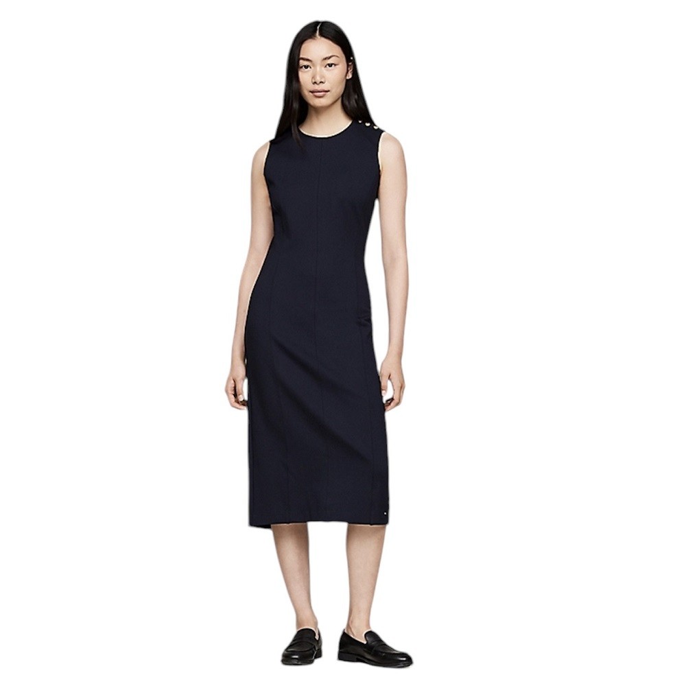 TOMMY HILFIGER</br>Γυναικείο Φόρεμα Μπλε WW0WW43470-DW5 Tommy Hilfiger TOMMY HILFIGER</br>Γυναικείο Φόρεμα Μπλε WW0WW43470-DW5 Tommy Hilfiger
