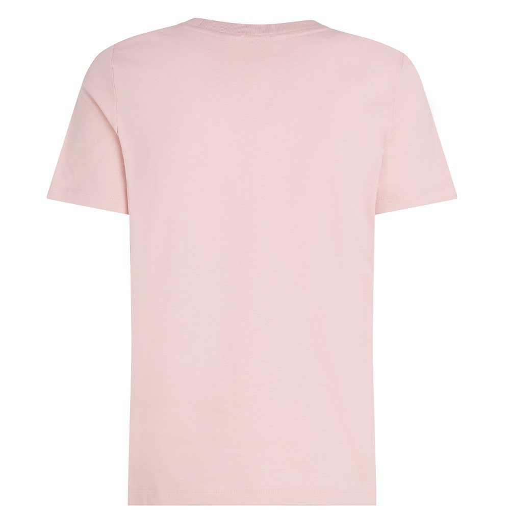 TOMMY HILFIGER</br>Γυναικείο T-shirt Ροζ WW0WW43502-TIΟ Tommy Hilfiger TOMMY HILFIGER</br>Γυναικείο T-shirt Ροζ WW0WW43502-TIΟ Tommy Hilfiger