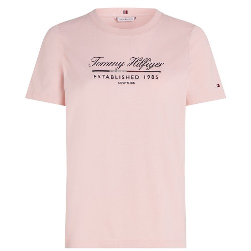 Γυναικείο T-shirt Ροζ WW0WW43502-TIΟ Tommy Hilfiger