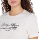 TOMMY HILFIGER</br>Γυναικείο T-shirt Εκρού WW0WW43502-YBH Tommy Hilfiger TOMMY HILFIGER</br>Γυναικείο T-shirt Εκρού WW0WW43502-YBH Tommy Hilfiger