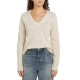 TOMMY HILFIGER</br>Γυναικείο Πουλόβερ Εκρού WW0WW43505-0LF Tommy Hilfiger TOMMY HILFIGER</br>Γυναικείο Πουλόβερ Εκρού WW0WW43505-0LF Tommy Hilfiger