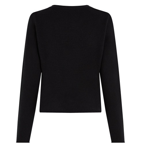 Γυναικείο Πουλόβερ Μαύρο WW0WW43505-BDS Tommy Hilfiger