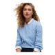 TOMMY HILFIGER</br>Tommy Hilfiger Soft Wool Cable C-nk WW0WW43586-C13 Γυναικείο Πουλόβερ Γαλαζιο TOMMY HILFIGER</br>Tommy Hilfiger Soft Wool Cable C-nk WW0WW43586-C13 Γυναικείο Πουλόβερ Γαλαζιο