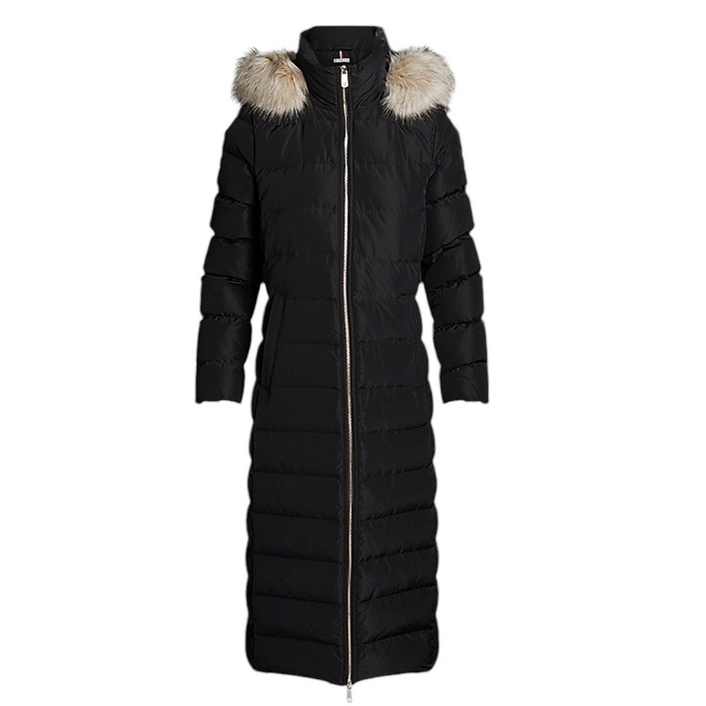 TOMMY HILFIGER</br>Γυναικείο Μπουφάν Μαύρο Αδιάβροχο WW0WW43601-BDS Tommy Hilfiger