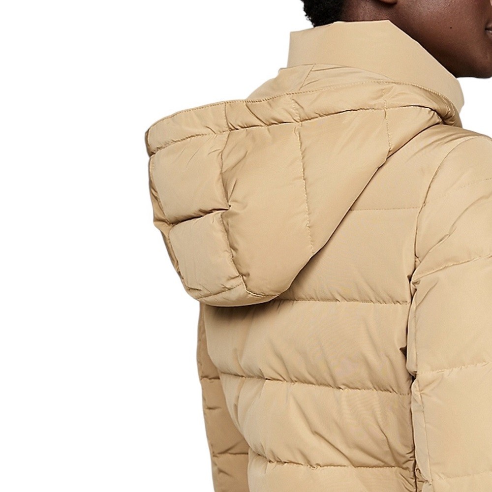 TOMMY HILFIGER</br>Γυναικείο Μπουφάν Μπεζ Αδιάβροχο WW0WW43601-RBL Tommy Hilfiger