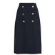 TOMMY HILFIGER</br>Γυναικεία Φούστα Μπλε WW0WW43628-DW5 Tommy Hilfiger TOMMY HILFIGER</br>Γυναικεία Φούστα Μπλε WW0WW43628-DW5 Tommy Hilfiger