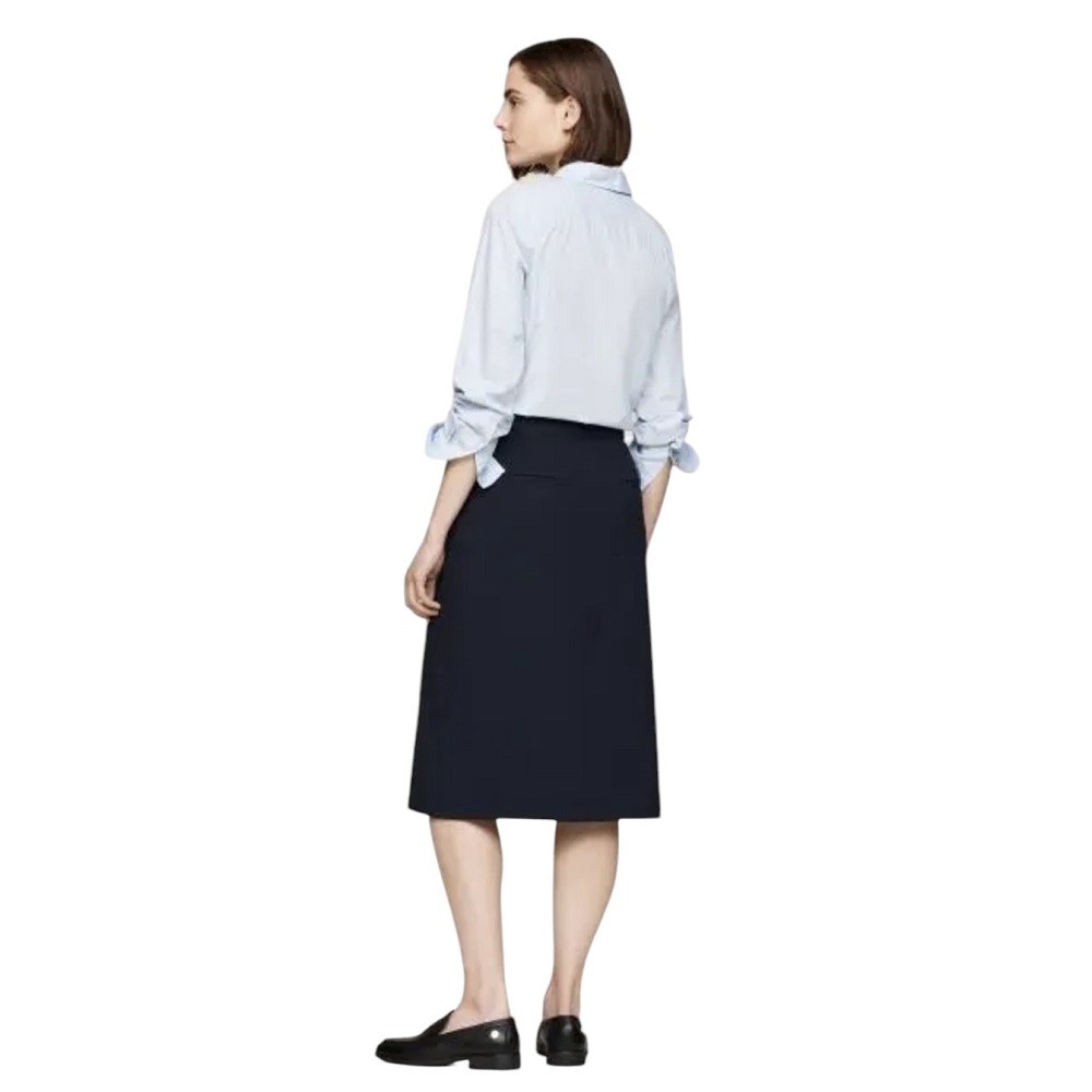 TOMMY HILFIGER</br>Γυναικεία Φούστα Μπλε WW0WW43628-DW5 Tommy Hilfiger TOMMY HILFIGER</br>Γυναικεία Φούστα Μπλε WW0WW43628-DW5 Tommy Hilfiger