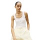 TOMMY HILFIGER</br>Γυναικείο T-shirt Εκρού Slim WW0WW43920-YBL Tommy Hilfiger TOMMY HILFIGER</br>Γυναικείο T-shirt Εκρού Slim WW0WW43920-YBL Tommy Hilfiger